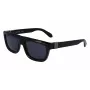 FERRAGAMO SF2009S-001 Meeste Päikeseprillid - Must Raam Hallid Läätsed 56/21/145 mm