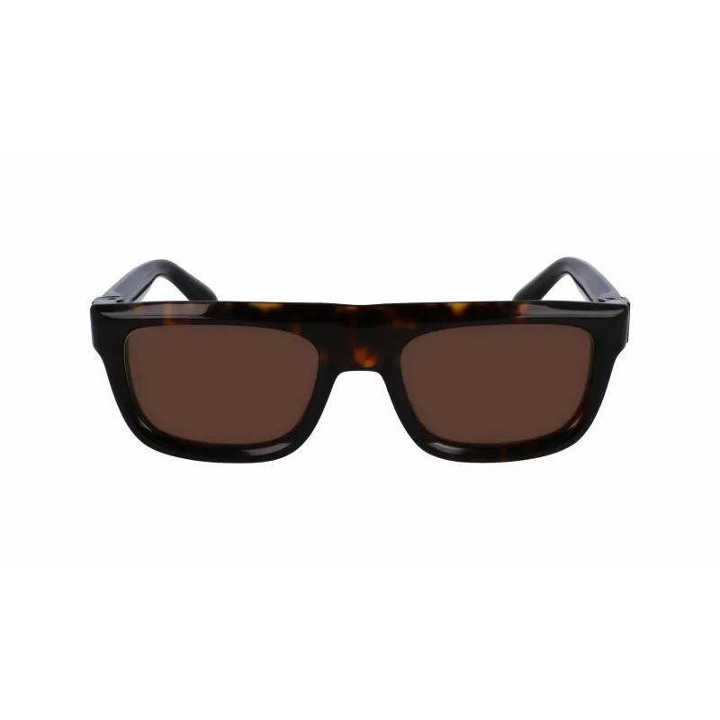FERRAGAMO SF2009S-242 Meeste ruudukujulised atsetaatpäikeseprillid Havana pruun gradient 56/21/145 mm