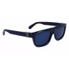 FERRAGAMO SF2009S-414 Meeste ristkülikukujulised atsetaatpäikeseprillid - pruunid läätsed - 56/21/145 mm