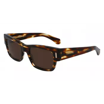 FERRAGAMO SF2011S-216 Meeste päikeseprillid Dark Havana Brown Gradient 53mm