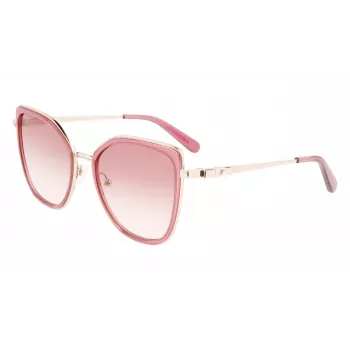 FERRAGAMO SF293S-774 Naiste päikeseprillid Havana atsetaatraamiga, pruunide gradiendiläätsedega 54/19/140 mm