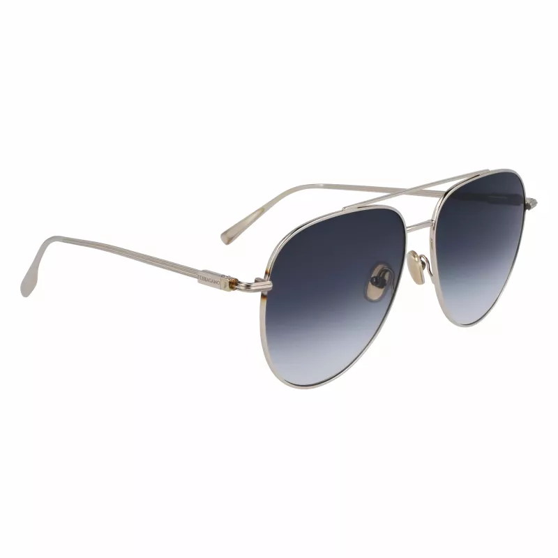 FERRAGAMO SF308S-715 Meeste päikeseprillid Havana pruun atsetaat 61mm