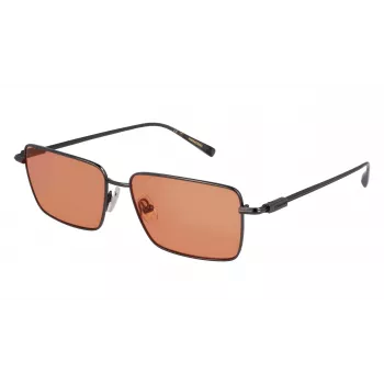 Ferragamo SF309S5715017 meeste päikeseprillid - must atsetaatraam, hallid polükarbonaat läätsed, 57 mm