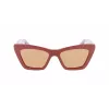 FERRAGAMO SF929S-209 Naiste päikeseprillid Havana Butterfly Acetate Brown Gradient 55/17/145 mm