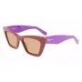 FERRAGAMO SF929S-209 Naiste päikeseprillid Havana Butterfly Acetate Brown Gradient 55/17/145 mm