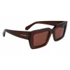 FERRAGAMO Naiste Päikeseprillid SF1108S542123 Brown Havana 54/21/140 mm