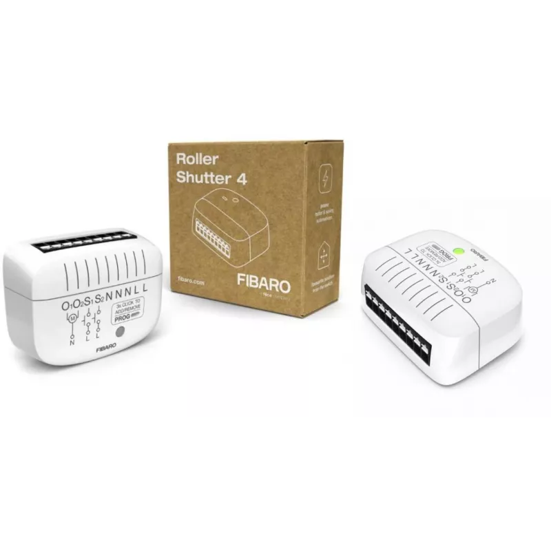 Fibaro FGR-224 Roller Shutter 4 Z-Wave Plus ruloode ja kardinate juhtimismoodul