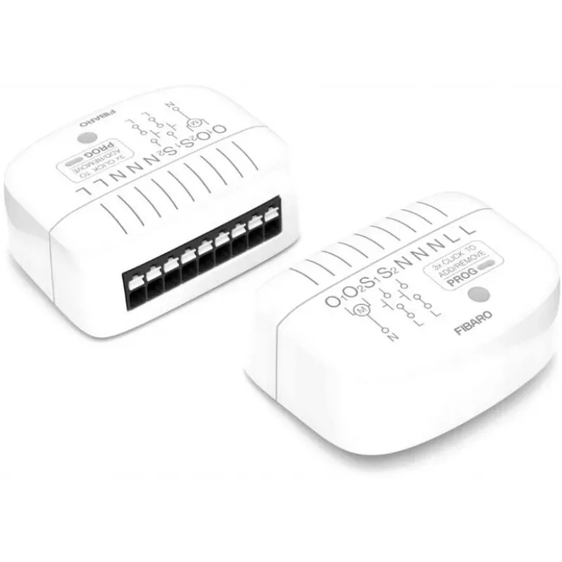 Fibaro FGR-224 Roller Shutter 4 Z-Wave Plus ruloode ja kardinate juhtimismoodul