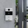 FIBARO MyBell Outdoor Video Doorbell (MBIP1BSTAT) - Must, 1080p, PoE, Wi-Fi, IP54
