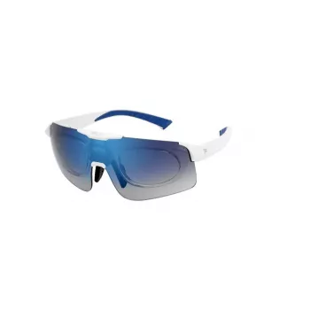 FILA Man Shield Päikeseprillid SFI127996VCB - Must raam, suitsune lääts, UV400