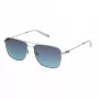 FILA SFI456-580579 Meeste ristkülikukujulised päikeseprillid - must raam, suitsuläätsed, UV400 kaitse