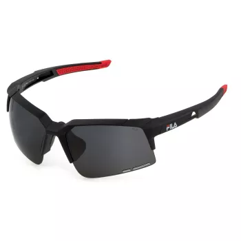 FILA SFI515 Unisex Päikeseprillid Matt Must Suitsuhall 67mm