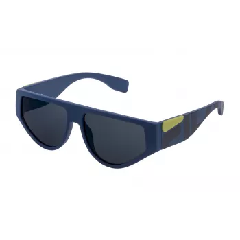 FILA Unisex Päikeseprillid SF936457U43B - Matt Must Raam, Suitsulääts, UV400 Kaitse