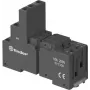 Finder 94.03.0 must kruvi pesa 55.33/55.34 & 85.33/85.34 releedele, 3-pooluseline, 10A 250V, DIN/paneeli paigaldus