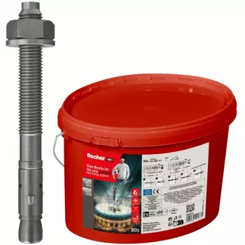 FISCHER Bolt Anchor FAZ II Plus 12/20 R – Roostevaba teras A4, 80 tk kopp