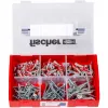 Fischer DUO-Line kruviankru ja tüübli komplektkarp, 105 osa, DUOPOWER & DUOTEC 535969