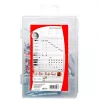 Fischer DUOPOWER seinatüübel ja kruvisett 547212 – 20-osaline komplekt betoonile, tellisele ja kipsplaadile