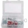 Fischer DUOPOWER seinatüübel ja kruvisett 547212 – 20-osaline komplekt betoonile, tellisele ja kipsplaadile