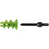 FISCHER GK GREEN isekeermuv kipsplaadi ankur, roheline, 90 tk pakk