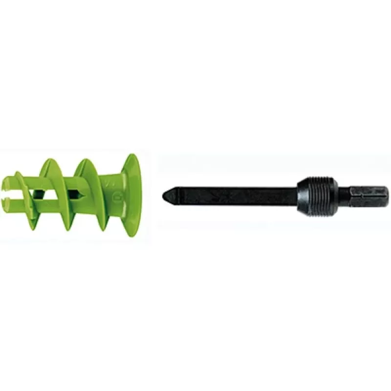 FISCHER GK GREEN isekeermuv kipsplaadi ankur, roheline, 90 tk pakk