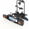 Fischer ProlineEvo 2 Haagisekonksu jalgrattahoidja 2 jalgrattale, 60 kg, kokkupandav, LED-valgustus