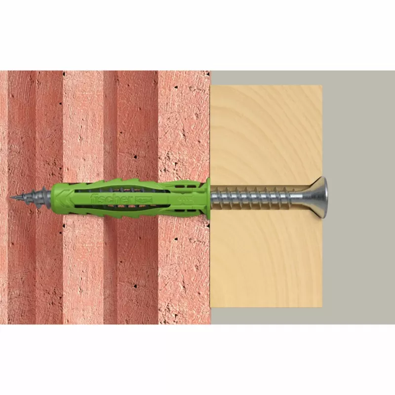 Fischer SX Plus Green 8x40 S K tüüblid kruvidega, 10 tk (567864)
