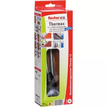 FISCHER Thermax 12/110 M12 distantskinnitus süsteem, 2 tk