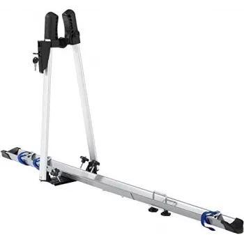 Fischer Xtreme katuseratas hoidik 1 jalgrattale – 15 kg kandevõime, alumiiniumist käsi, lukustatav, TÜV/GS (18093)