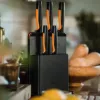 Fiskars Functional Form 6-osaline piluga noaplokk komplekt 5 noaga
