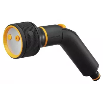 FISKARS 3 mustriga kastmisotsik SoftGrip™-iga, must/oranž