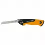 Fiskars Pro Compact kokkupandav saag, 160 mm tera, kaks tera, SoftGrip käepide, turvalukk