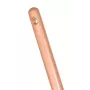 Fiskars Solid lehereha, 52 cm lai polüpropüleenist pea, 175 cm alumiiniumist vars, 25 painduvat hammast, must/oranž
