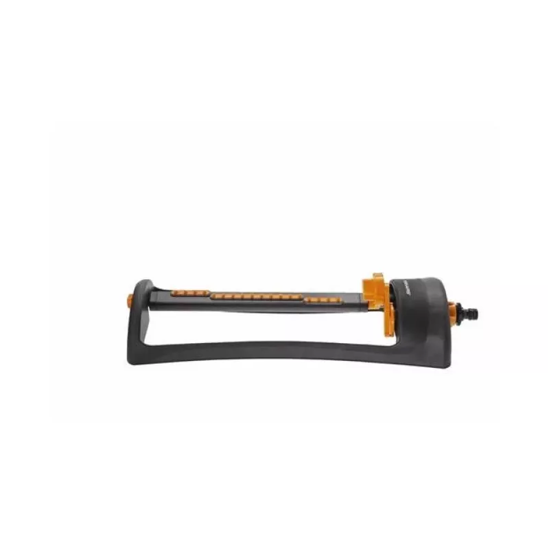 Fiskars vihmutusotsik 1023662 ostsilleeriv vihmuti, 200 m² katvus, must/oranž