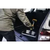 Fiskars X-seeria teleskoopne autolumelabidas (must/oranž)