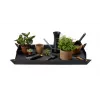 Fiskars Xact Weed Puller 1071304 - Püstine rohutõmbaja, roostevabast terasest küünistega, alumiiniumvars ja SoftGrip D-käepide, must/oranž