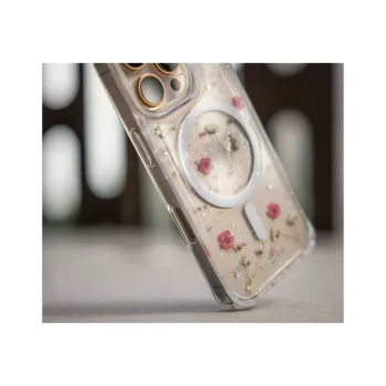 FIXED MagBloom ümbris Apple iPhone 17 Pro Max jaoks, põsepuna ploom