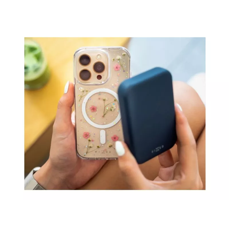 FIXED MagBloom ümbris Apple iPhone 17 Pro Max jaoks, põsepuna ploom