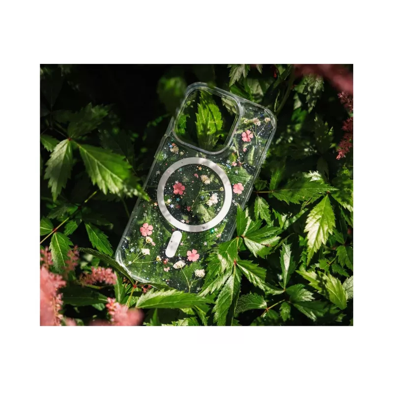 FIXED MagBloom ümbris Apple iPhone 17 Pro Max jaoks, põsepuna ploom