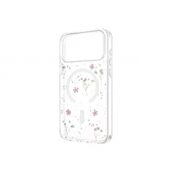 FIXED MagBloom ümbris Apple iPhone 17 Pro Max jaoks, põsepuna ploom