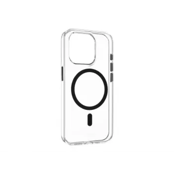 Fixed MagPurity Tagakaas Apple iPhone 15 Pro Max jaoks - Läbipaistev PC+TPU