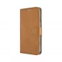 Fixed Opus Book Case Samsung Galaxy A37 5G jaoks, sünteetiline nahk, pruun