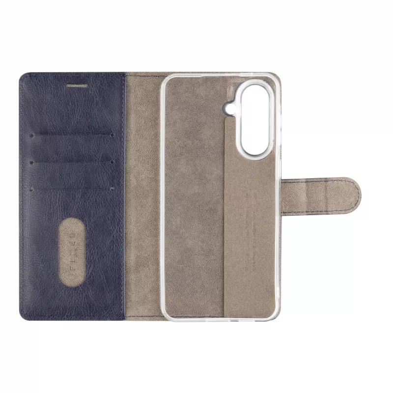 Fixed Opus Book Case Samsung Galaxy A57 5G jaoks, sünteetiline nahk, sinine