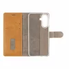 Fixed Opus Book Case Samsung Galaxy A57 5G jaoks, tehismaterjalist nahk, pruun