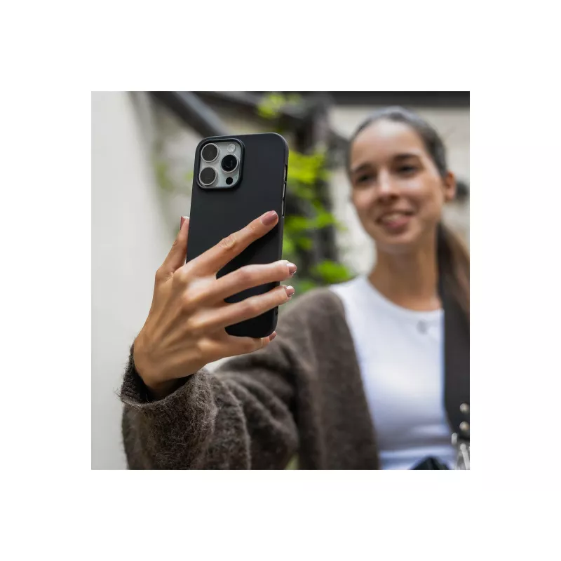 Fixed Story Tagakaas Xiaomi Redmi Note 15 Pro 4G jaoks, kummist, must