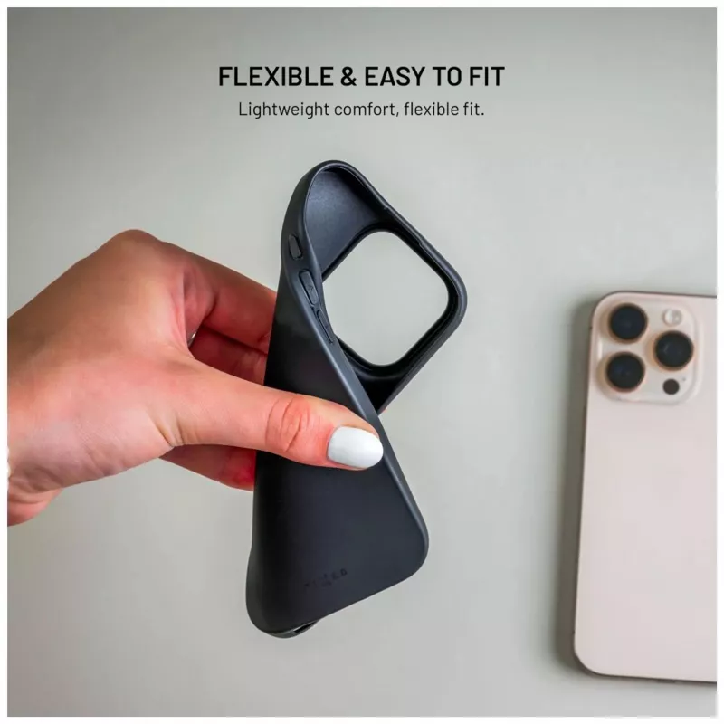 Fixed Story Tagakaas Xiaomi Redmi Note 15 Pro 5G jaoks - Kummist - Must