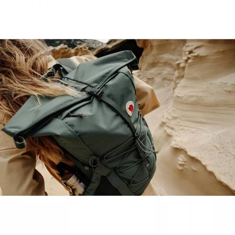 Fjällräven Abisko Hike Foldsack seljakott - Patina Green