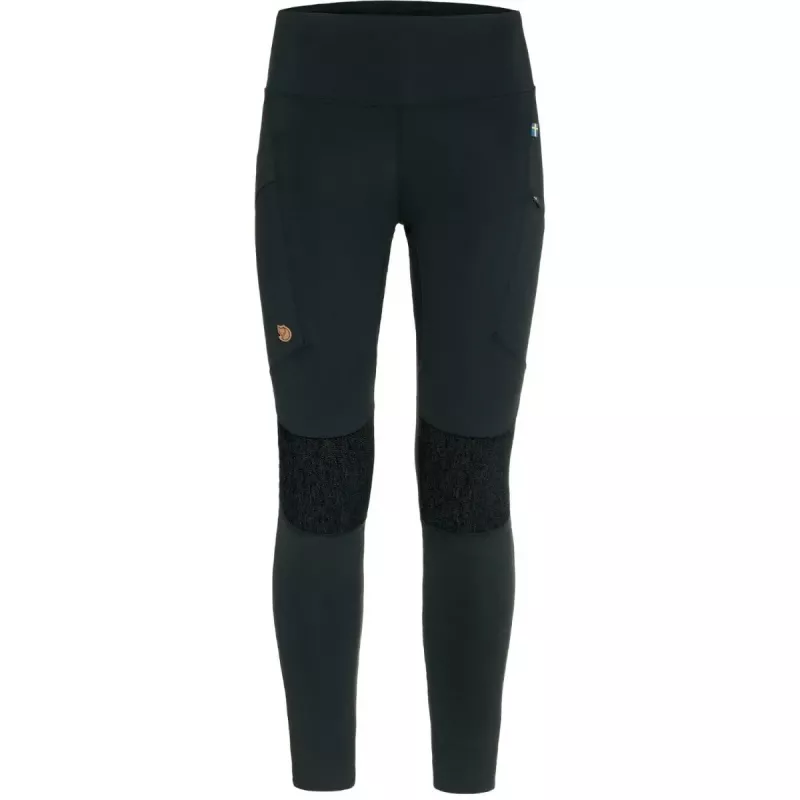Fjällräven Abisko Trekking Tights HD naiste must