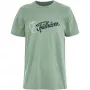 Fjällräven Archive Logo T-Shirt - Misty Green, suurus L