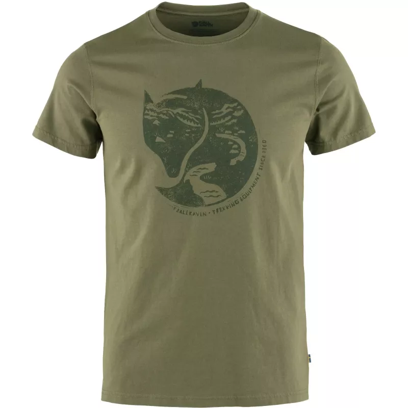 Fjällräven Arctic Fox T-Shirt Men's Laurel Green