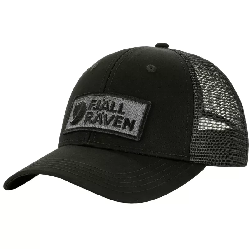Fjällräven Cepure Langtradarkeps Trucker Cap Black